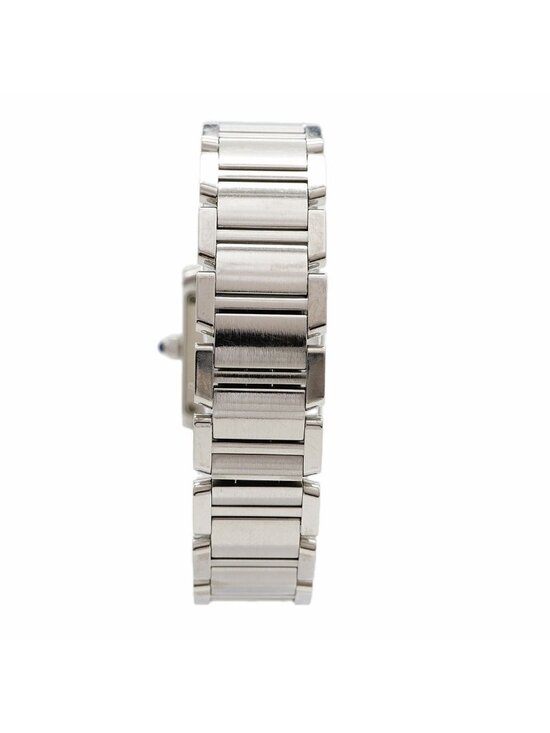 Cartier Tank Francaise SM Ivory Dial Watch